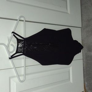Black bodysuit